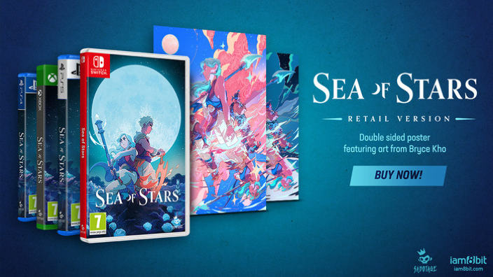 Sea of Stars riceve una edizione fisica con limited in arrivo entro l'anno