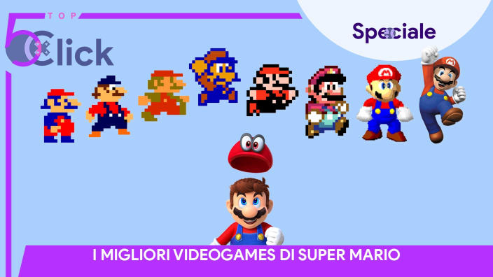 <strong>Top Five Click</strong>: I migliori videogames di Super Mario