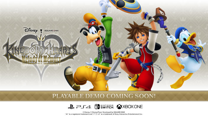 Kingdom Hearts Melody of Memory - demo in arrivo