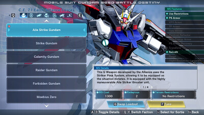 Mobile Suit Gundam Seed: Battle Destiny Remastered