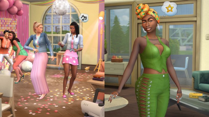 The Sims 4 Omaggio Urbano e Feste da Manuale disponibili ora
