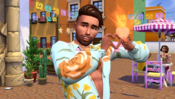 The Sims 4 si prepara all'amore con Colpo di Fulmine