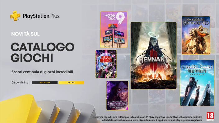 PlayStation Plus Extra e Premium, annunciate le novità di luglio 2024