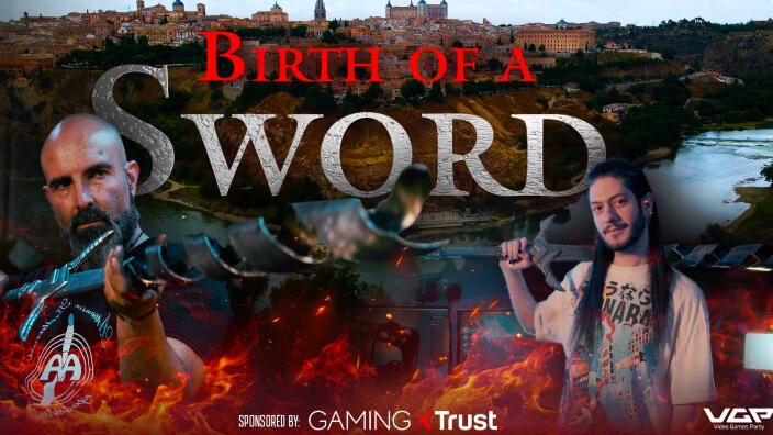 Birth of a Sword: come nasce una vera spada presa da un videogioco?