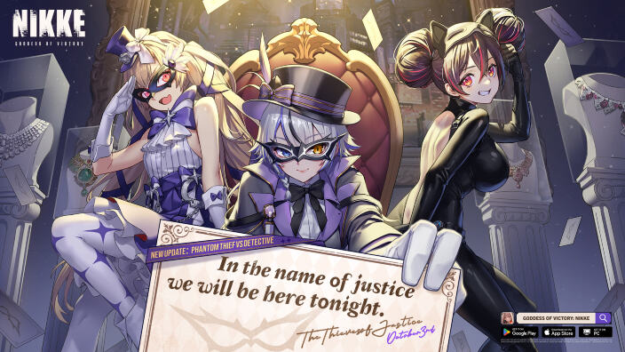 Goddess of Victory: Nikke, le novità della patch "Phantom Thief vs Detective"