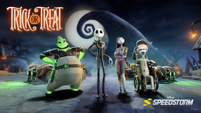 Disney Speedstorm si prepara ad Halloween con Nightmare Before Christmas