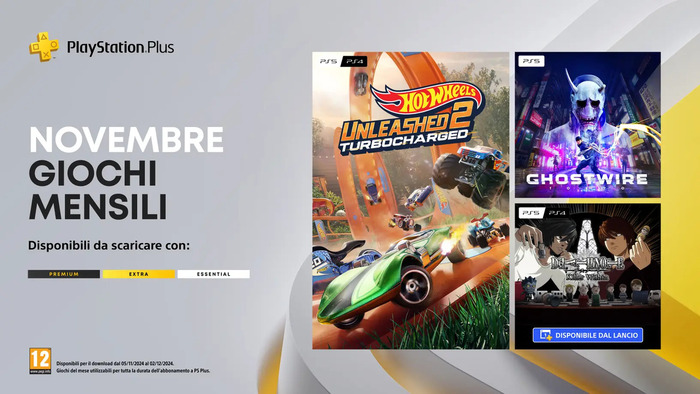 Annunciati i giochi gratuiti di PlayStation Plus di novembre 2024