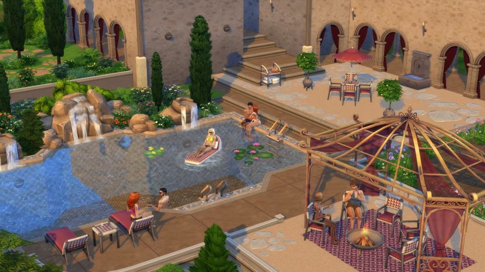 The Sims 4 riviera